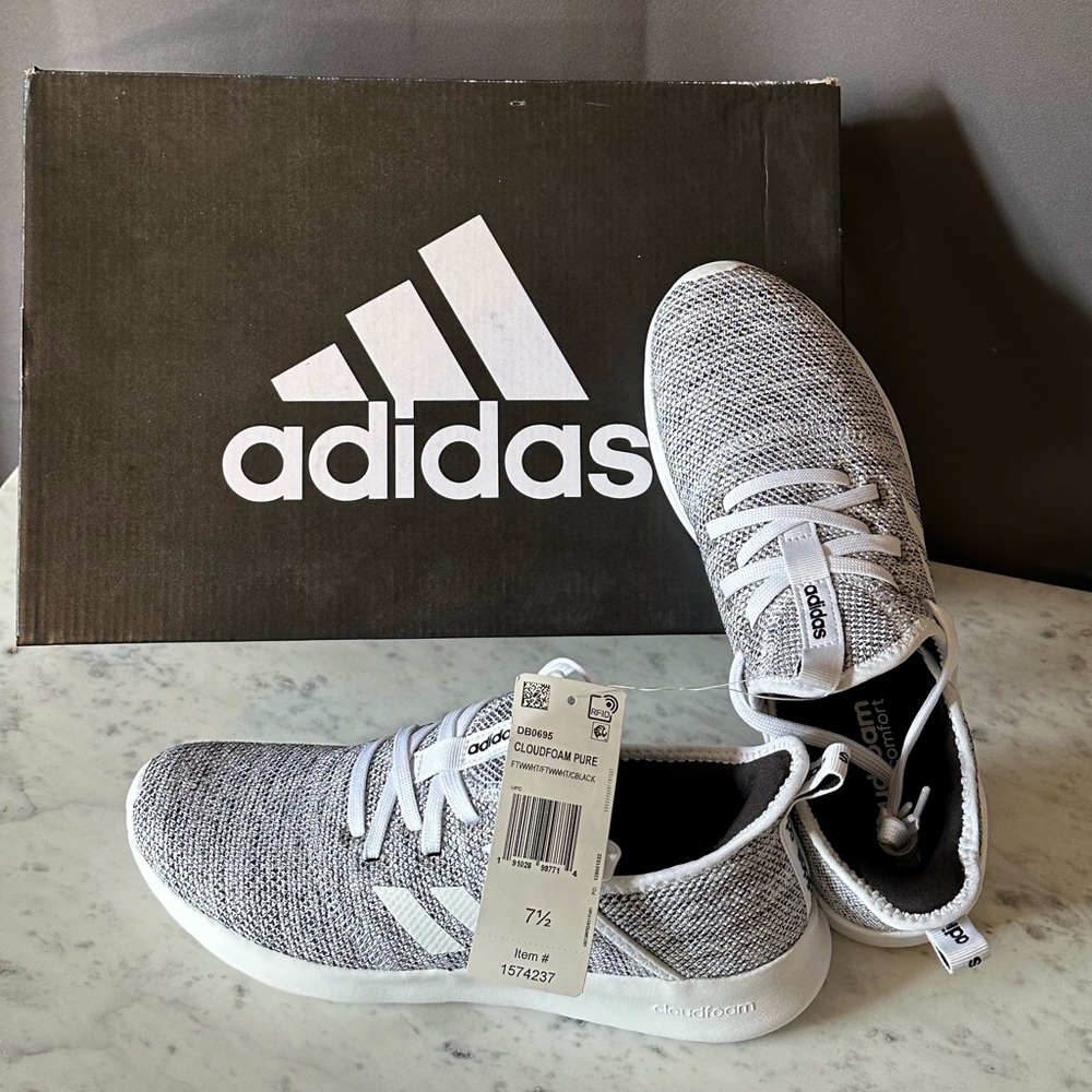 Adidas Cloud Foam athletic trainers